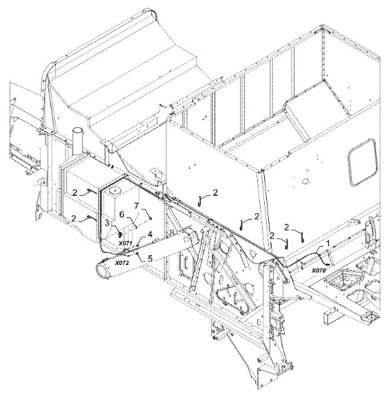 87377161 - Датчик вращения элев. TC5080, CS, CSX, CX6090