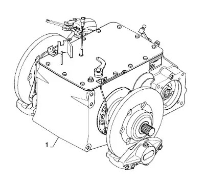 87589958 - Трансмиссия в сборе CX6.90, CH7.70, CX6090,
